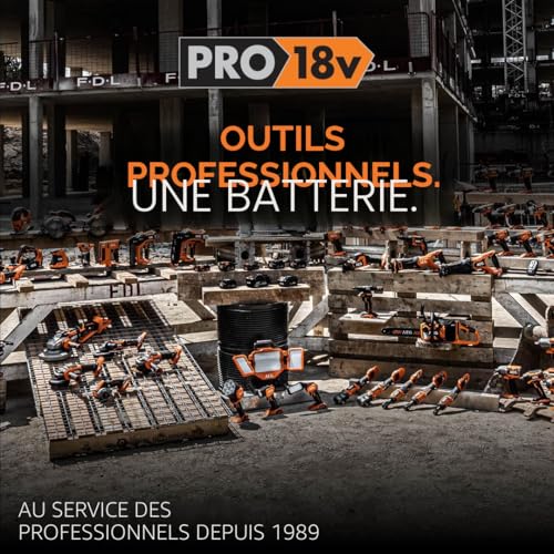 Meuleuse AEG 18V 125 mm 2 batteries 4 0 Ah Chargeur BEWS18 125X2 - vue 7