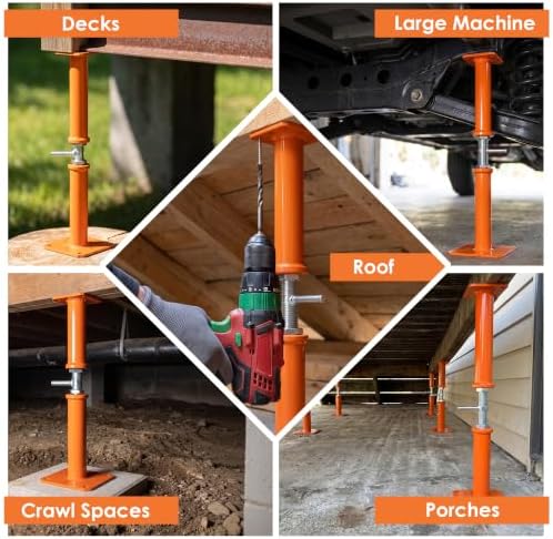 House Jacks for Leveling (3pcs, 16.5”-30”) — 사진 7