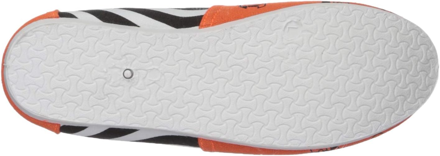 FOCO Womens NFL Team Stripe Canvas Slip On Shoes : Clothing