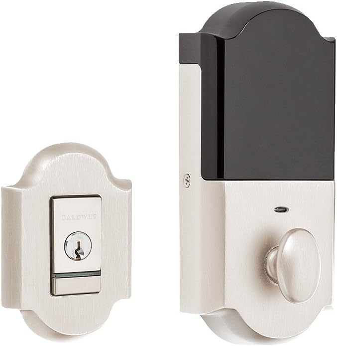 Baldwin 8252.B Evolved Arched Single Cylinder Deadbolt with Bluetooth