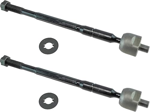 Miniatura 790 de TRQ Juego de varillas de acoplamiento delanteras interiores y exteriores, 4 piezas, compatibles con Chevrolet Cruze 2016-2019 de 16-19 voltios