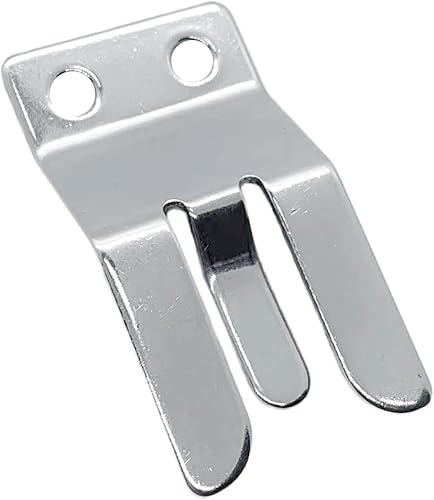 TuoP Soporte de clip de micrófono de radio VHF de acero inoxidable CBJamón para barco marino Jet Yacht RV, 1" x 1-78