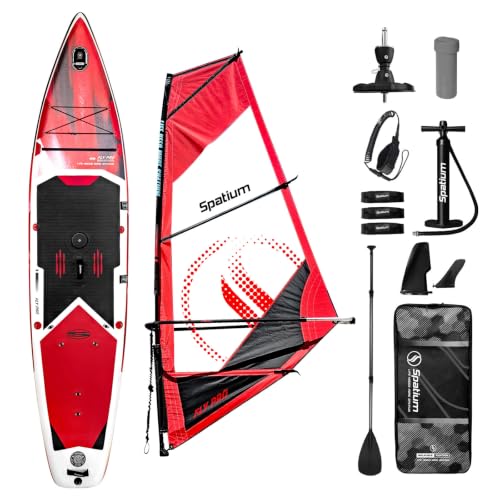 Spatium Wind Surfboard Inflatable Board and Sail