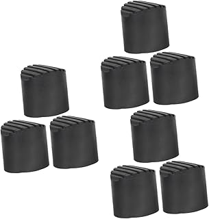 DOITOOL 9 pcs Ladder Anti-Skid Mat telescoping Ladder Step Ladder feet Covers Ladder Rubber feet Non-Slip