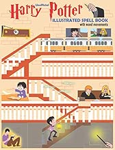 Harry Potter Spell book with Illustrated Wand Movements: Contains all the Spells and Potion : Charms, Jinxes, Pronunciation: An Illustrated Guide