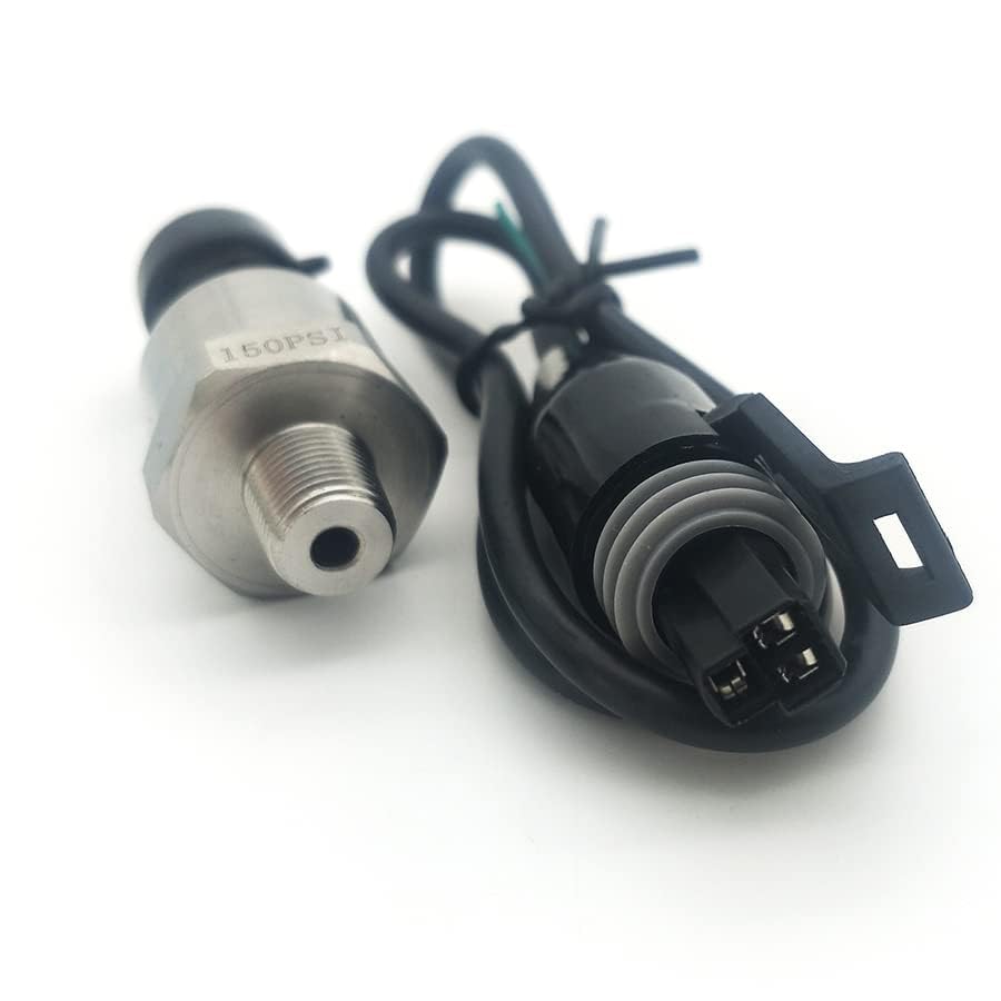 5v Car Electric Gauge Meter Sender Air Oil Fuel Pressure Sensor 0-150 Psi
