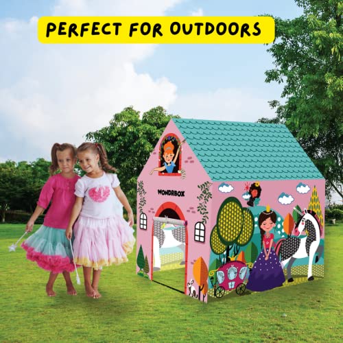 WONDRBOX Princess Unicorn Doll Play Tent - Image 7