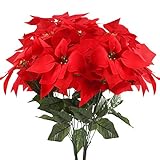 🎄Blüht das ganze Jahr über: Kunstpflanzen deko, die ihre Frische und ihr natürliches Aussehen behalten. Keine Pflege mehr, können diese floralen Ornamente leicht reinigen oder abstauben