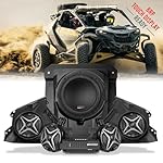 SSV-Works-Can-Am-Maverick-R-Maverick-R-X-Maverick-R-X-RS-Phase-4-A-Spec-System-with-Two-65-Dash-Two-65-Rear-Cage-Pods-10-Subwooder-and-800watt-5-Channel-Amplifier-240-MAVR-PHZ4ATD