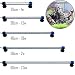 BPS Luz Blanca/Azul LED de Sumergible de Acuario Peces Tanque Clip Lámpara...