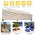 SIHAIAN Patio Lounge Chair Cover Waterproof Outdoor Chaise Lounge Covers UV Resistant Special Fixed Design 78Lx32Wx35H Beige 1Pack Patio Furniture Covers