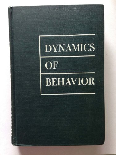 Dynamics of Behavior B000GLO0TA Book Cover