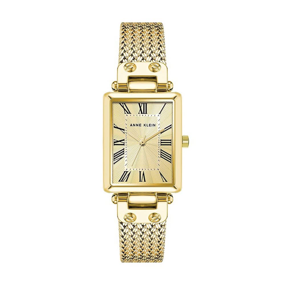 Anne Klein Quartz Analog Champagne Dial Metal Strap Watch for Women-NEAK3882CHGB (B09NCFFD2R) Amazon Price History, Amazon Price Tracker