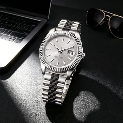 Image of BINLUN Stainless Steel Watch Band Replacement Metal Watch Straps for Men and Women 20mm /22mm /24mm