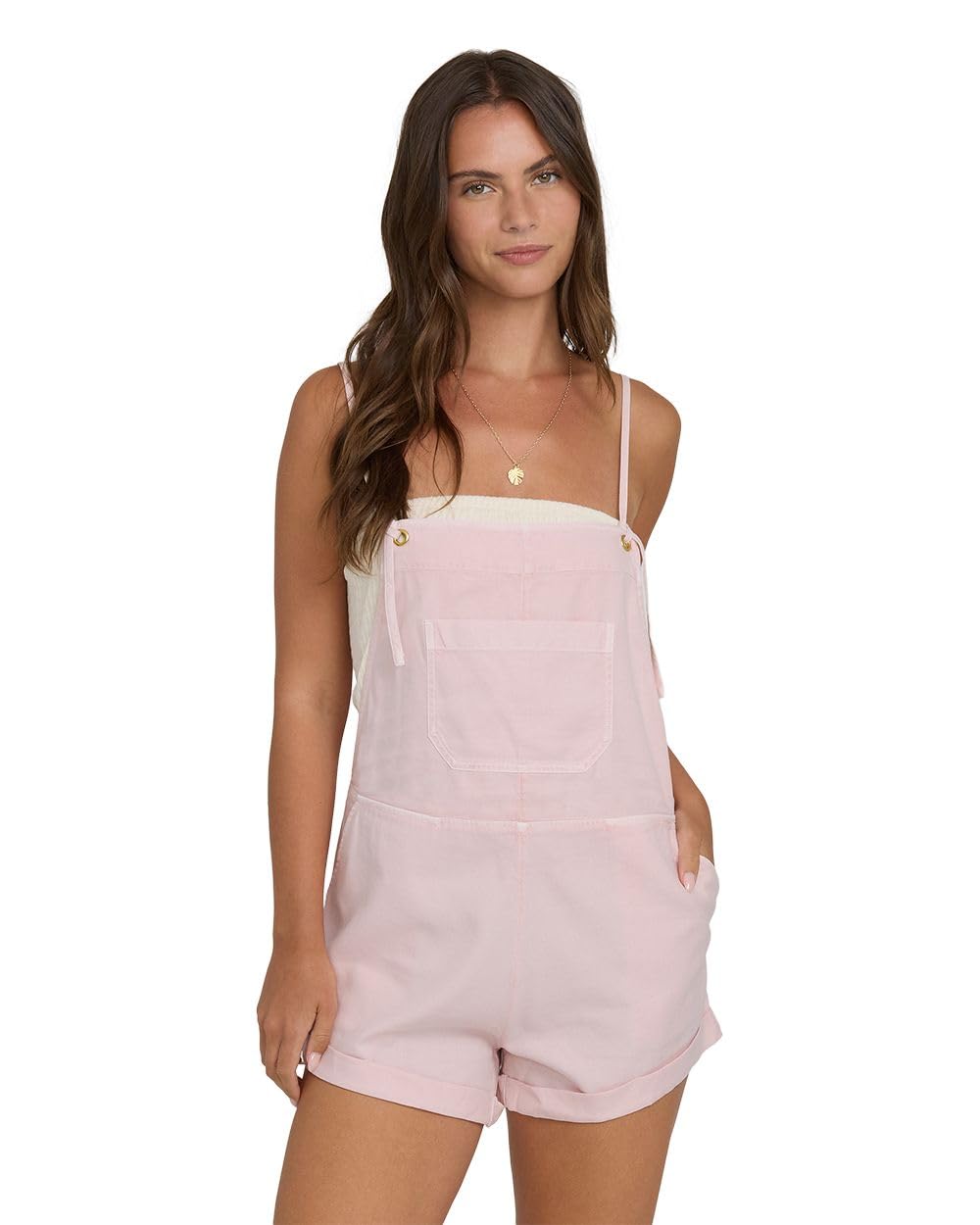 Billabong Women's Wild Pursuit Cotton Twill Blend Romper