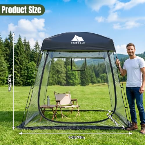 Teabelle Transparent Sports Tent miniatura 2