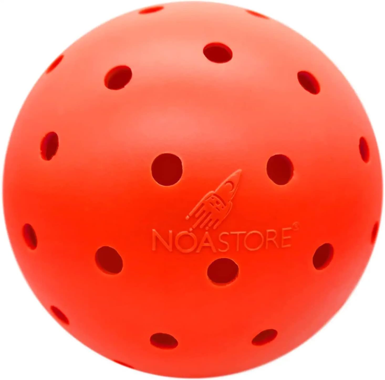 Noa Store Unbreakable Dog Ball Toy 6 Inch - Durable & Lightweight Hard Ball for Medium-Large Dogs