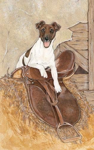 Fox Terrier Smooth Blank Note Cards Boxed