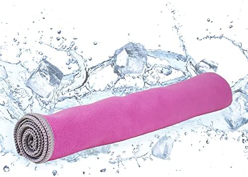 FROGG TOGGS Chilly Pad Pro Soft Microfiber Instant Cooling Towel, Machine Washable, 33”x10.5”