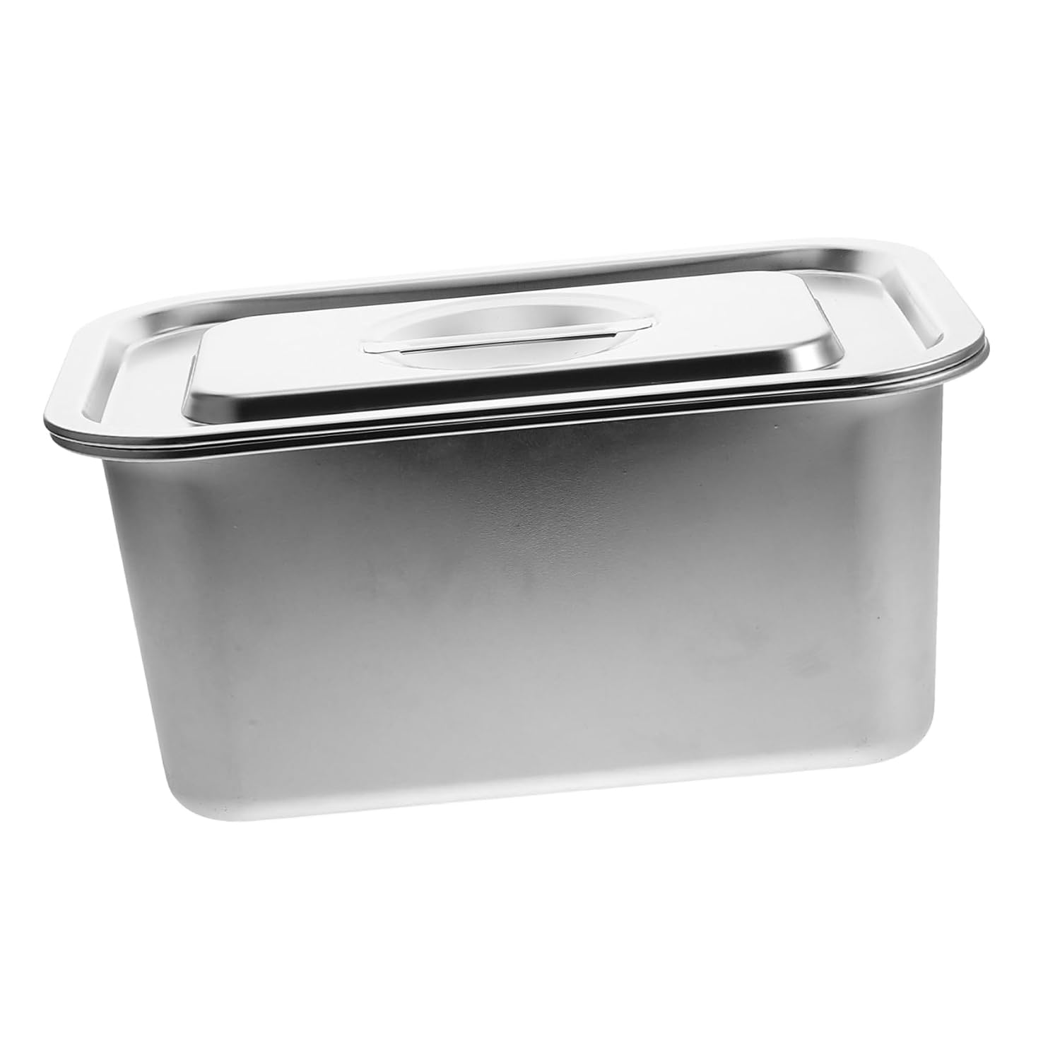 Levemolo Stainless Steel Kitchen Compost Bin with Smell Control Lid Countertop Food Waste Storage Bucket for Easy Disposal Height for Kitchen Use