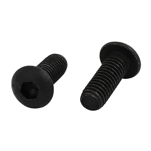 Miniatura 2 de IIVVERR Tornillo de bloqueo de tornillo de rosca izquierda de grado M6x16mm 10.9 para portabrocas (4 piezas M6x16mm 10.9 Grado Tornillo de bloqueo