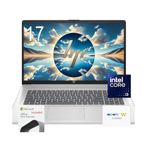 HP Ultrabook 17.3″ FHD (‎1920 x 1080) Laptop with 12-Month Microsoft Suite • 40GB RAM • 512GB SSD & 512GB External Storage • Intel Core 6-Core Processor • Type-C • Upto 12 Hours Battery Life • Win 11