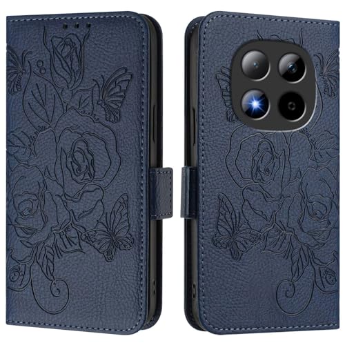 �X�}�z�P�[�X �Ή��@�� for Redmi Note 15 Pro 5G �t���b�v�X�^���h�J�[�h�z���_�[ �}�O�l�b�g�N���X�v�E�H���b�g Blue