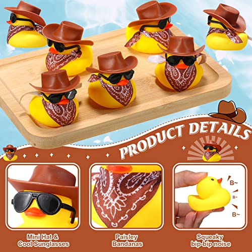Sosation Cowboy Themed Rubber Duck Set #TOP29