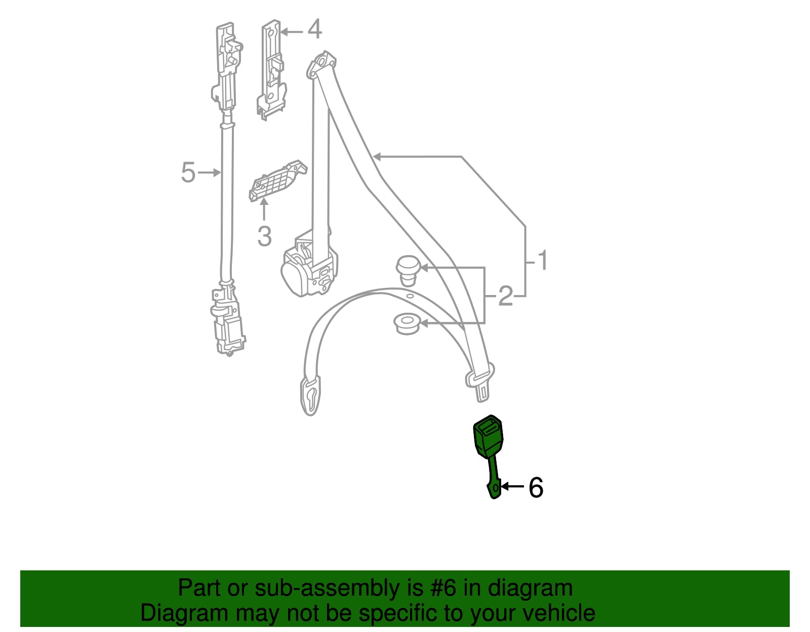Para Cierre del cinturón de seguridad delantero izquierdo para Audi A8 4H 4H0857755ADS5 4H0857755A DS5