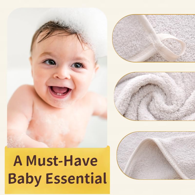 Image of MUKIN Baby Washcloths Set - 12 Pack 12x12 Inches Microfiber Coral Fleece Face Towel for Newborns, Infant, Toddlers or Kids. Ultra Soft and Absorbent wash Cloth for Baby (Gray)