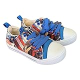 Zapatillas para niños  Capitán América  Zapatos de tela Superhéroes Avengers Marvel