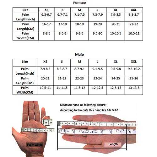 Anself Cut Resistant Glove Stainless Steel Mesh Knife Cut Resistant Protective Glove - Thumbnail 2
