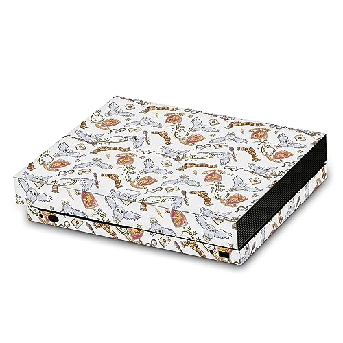 Skin Harry Potter Xbox One X vinyle Hedwig de qualité premium