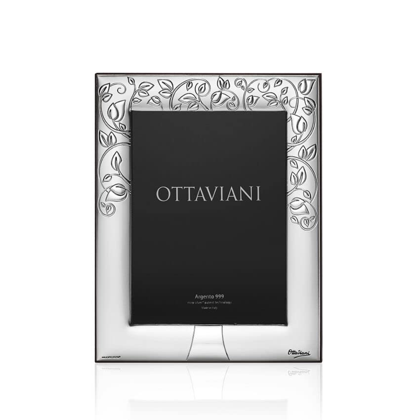 Cadre photo Ottaviani Arbre de la Vie 13x18 cm en argent pour souvenirs