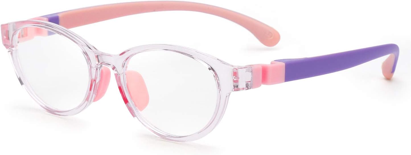 SIPHEW Kids Computer Blue Light Blocking Glasses, Gaming/Phone/TV Blue Rays Filter Glasses Boys Girls Age 3-12 Anti Eyestrain
