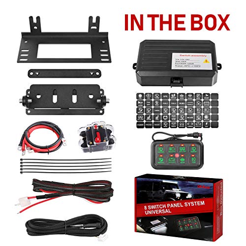 8 Gang Switch Panel + 8 Gang Switch Panel #TOP3