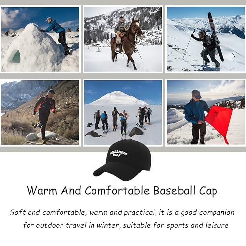 Gorra de Béisbol Ajustable por Hombre Mujer in Invierno al Aire Libre Deport Gorra Hombre Mujer Visera de Beisbol Trabajo Militar Sombrero Invierno - imagen 5