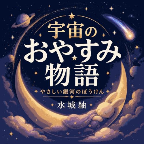 『宇宙のおやすみ物語：やさしい銀河のぼうけん』のカバーアート