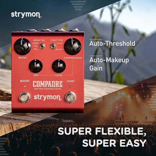 Compadre Boost Compressor effet guitare compression analogique boost - 6