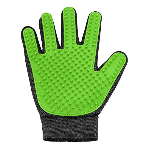 Pet Grooming Glove Brush Dog Cat Hair Fur Remover Bathing Shedding Mitt Massage