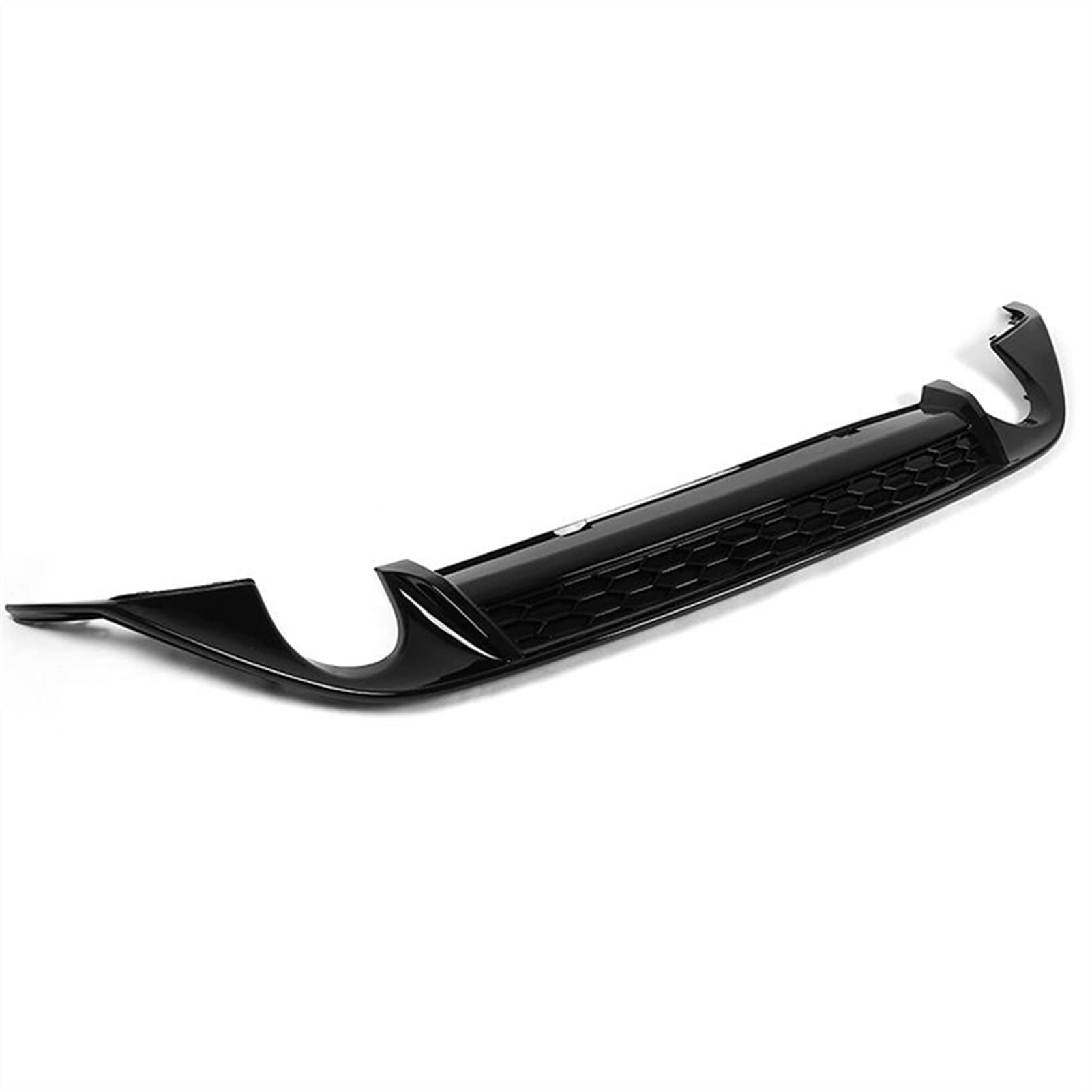 Diffuseur de Pare-Chocs arrière de Voiture Diffuseur Spoiler Lip Ajuste for Volkswagen Golf 7 VII mk7 Standard 2014-2017 PP Double échappement Une Prise