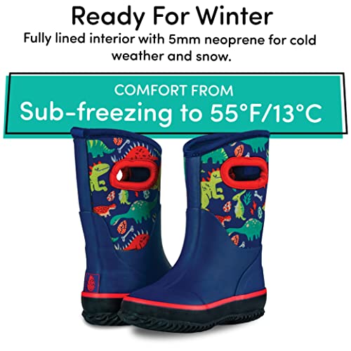 Lone Cone Insulating All Weather Kids Mud Boots for Boys & Girls - Waterproof Toddler Snow Boots - Warm Neoprene Boots for Kids3