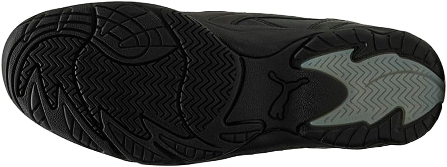 PUMA Mens King Indoor Lace Up Sneakers Shoes Casual - Black