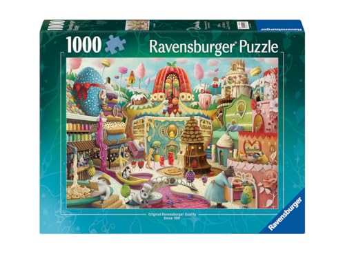 Puzzle 1000 pièces : La rue de la douceur Ravensburger France