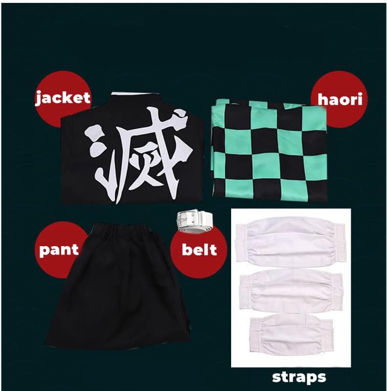 Miniatura 3 de Jiwoocos Disfraces de Halloween para niños capa de murciélago fantasma capa de bruja pantalones de calabaza disfraz de cosplay para fiesta de