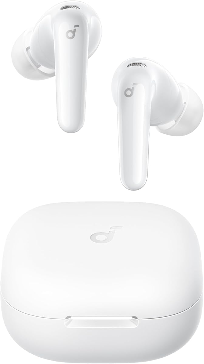 soundcore P31i by Anker, adaptives Noise Cancelling in Echtzeit, Hi-Res Sound, kabellose Bluetooth-Kopfhörer, Übersetzungskopfhörer, 50h Spielzeit, kabellose Bluetooth Earbuds