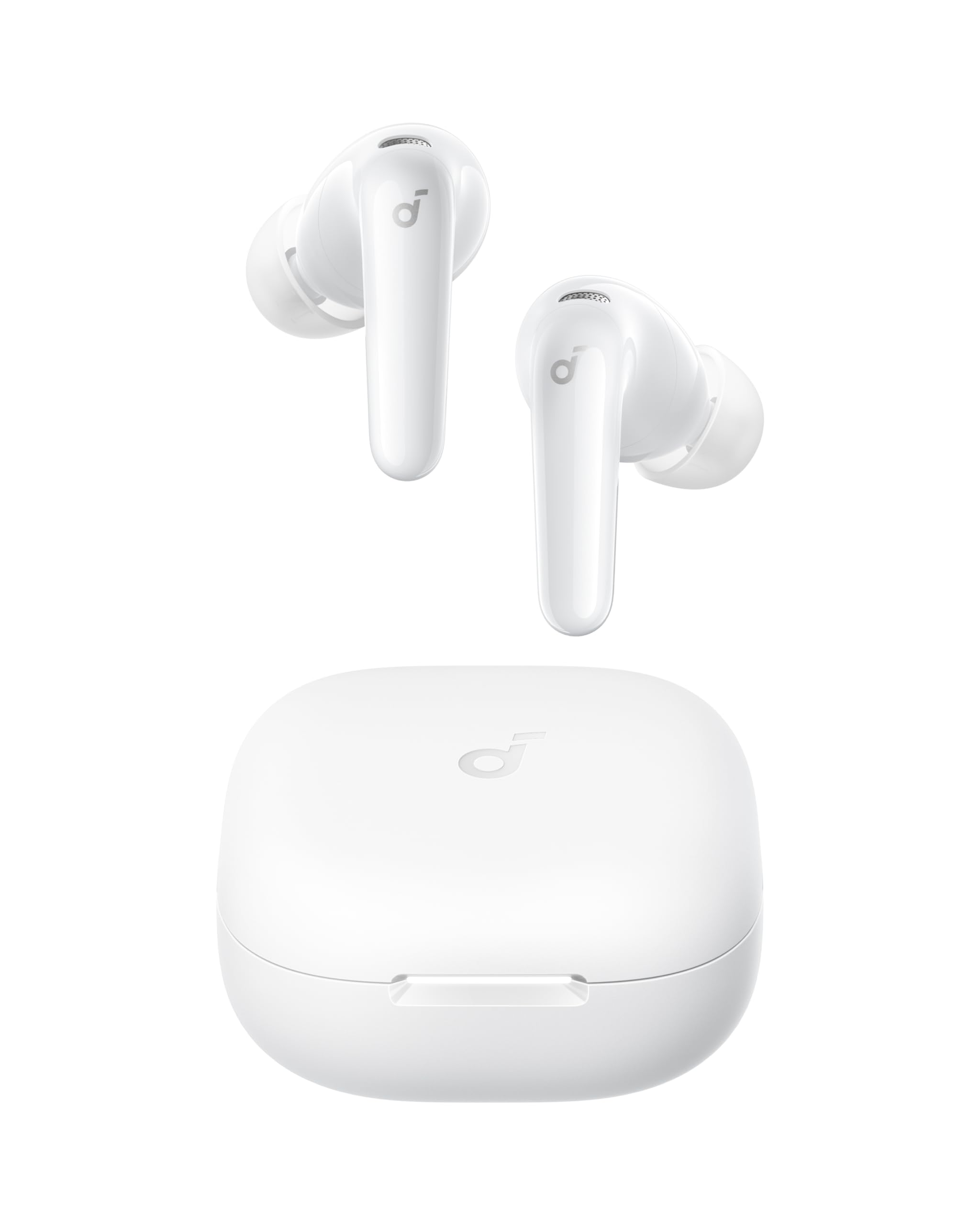 soundcore P31i by Anker, adaptives Noise Cancelling in Echtzeit, Hi-Res Sound, kabellose Bluetooth-Kopfhörer, Übersetzungskopfhörer, 50h Spielzeit, kabellose Bluetooth Earbuds (Weiß