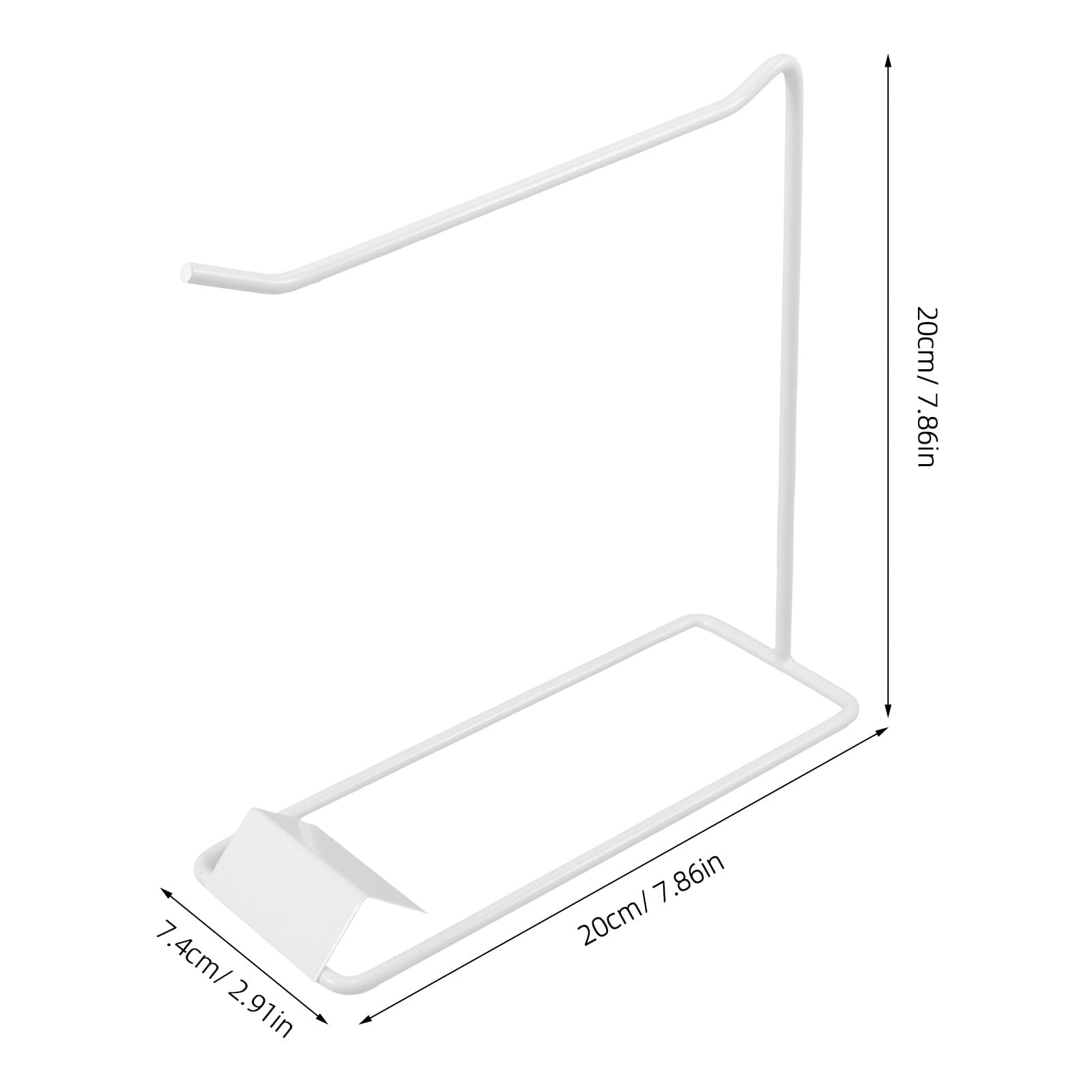 Organizer per gioielli in metallo bianco: espositori per unghie, porta campioni smalto gel