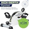 DeskCycle Under Desk Bike Pedal Exerciser with Standard Height - Stationary Bikes for Home & Office (White) #3