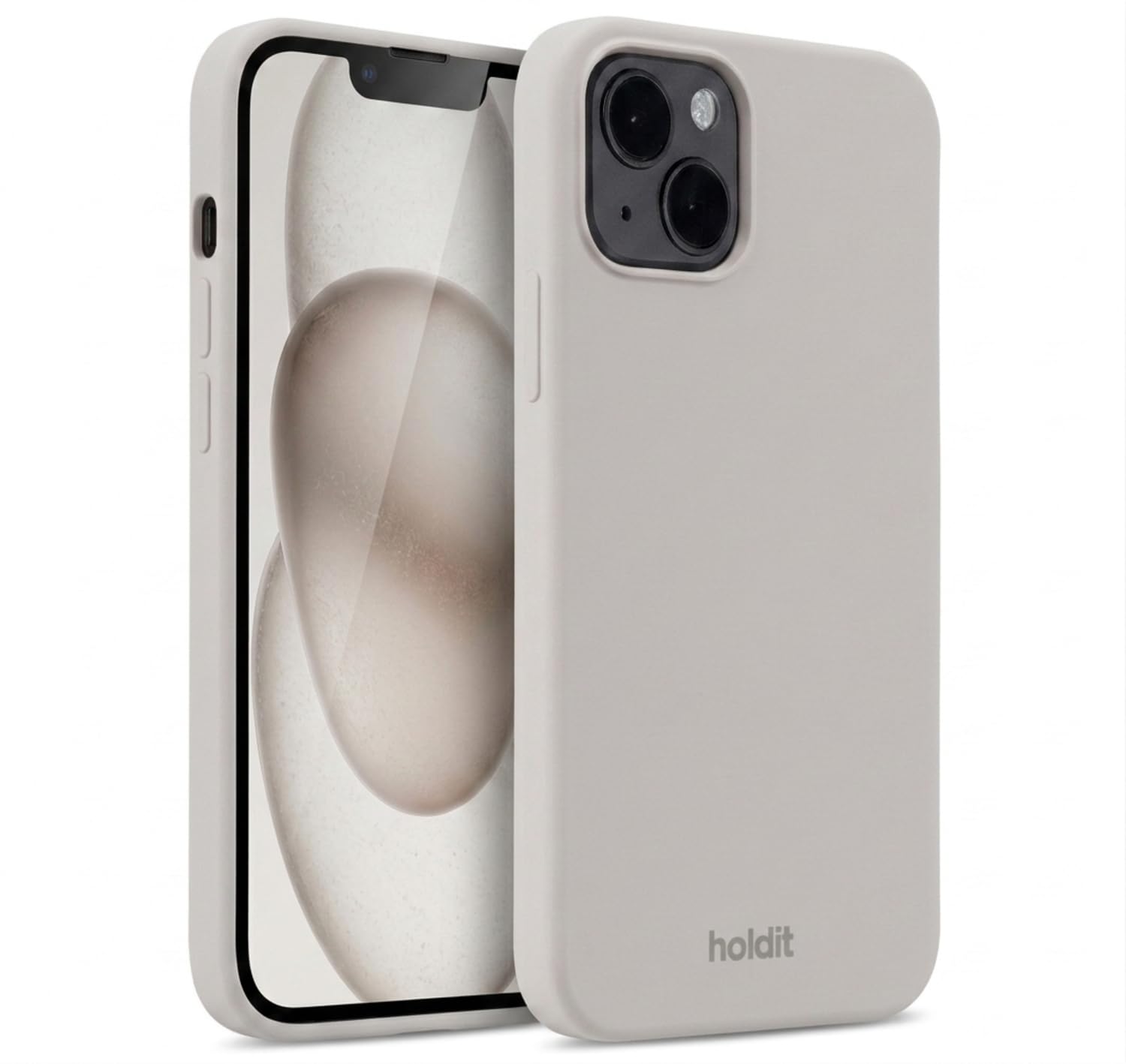 Amazon.co.jp: Holdit スマホケース (iPhone 14 13 / アイスグレー